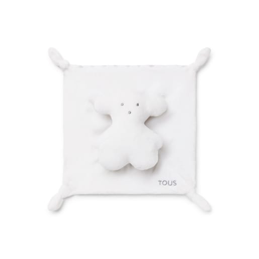 095820831_00 Doudou de nudos con osito Blanco - Imagen 1