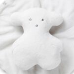 Doudou de nudos con osito Blanco - Imagen 3