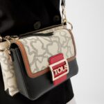 Bandolera Doble Kaos Icon Multi Rojo - Beige - Imagen 5