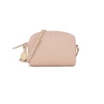 Bandolera de piel rosa Sherton