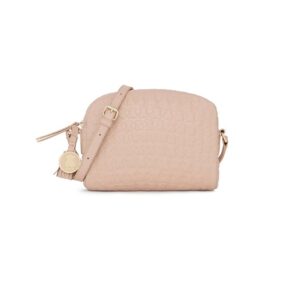 Bandolera de piel rosa Sherton