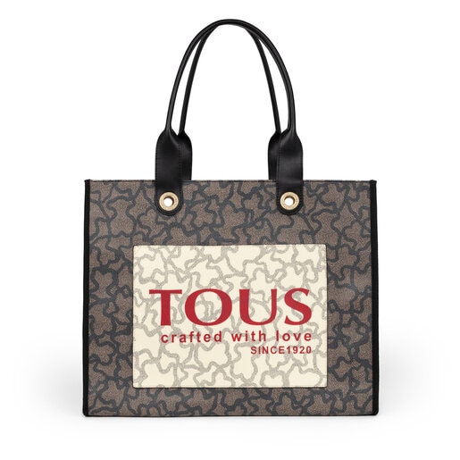 095900753_00 Shopping grande Amaya Kaos Icon multi negro - Imagen 1