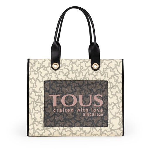 095900754_00 Shopping grande Amaya Kaos Icon multi beige - Imagen 1