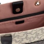 Shopping grande Amaya Kaos Icon multi beige - Imagen 3