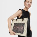 Shopping grande Amaya Kaos Icon multi beige - Imagen 4