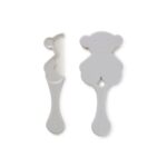 Set de cepillo y peine Beauty gris - Imagen 3