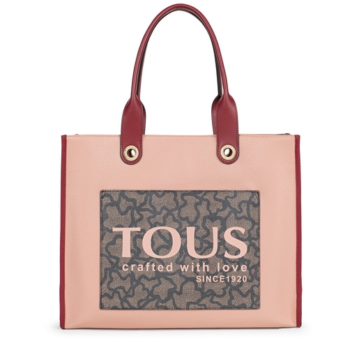 195900366_00 Shopping grande Amaya Kaos Icon rosa - Imagen 1