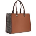 Shopping grande Amaya Kaos Icon multi marrón - Imagen 2