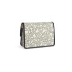Bandolera mediana Audree Kaos Mini beige y negro - Imagen 2