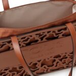 Bolso Shopping XL Amaya Kaos Shock marrón - Imagen 3