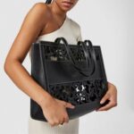 Bolso Shopping XL Amaya Kaos Shock negro - Imagen 4