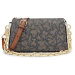 Bolso Hombro-Band K Icon Beige y negro