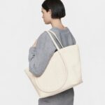 Capazo grande de piel beige TOUS Miranda - Imagen 5