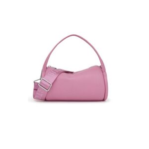 Bolso Duffle pequeño de piel rosa oscuro TOUS Miranda