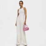 Bolso Duffle pequeño de piel rosa oscuro TOUS Miranda - Imagen 5