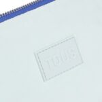 Bolso Duffle pequeño de piel azul eléctrico TOUS Miranda - Imagen 3