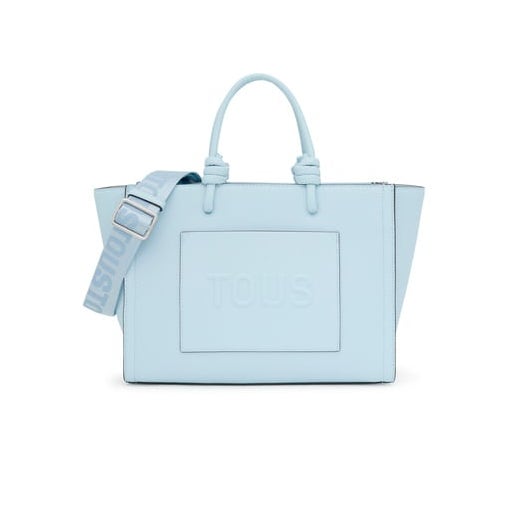 2002025633_00 Shopper mediano Amaya azul claro TOUS La Rue New - Imagen 1