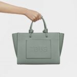 Shopper mediano Amaya gris piedra TOUS La Rue New - Imagen 6