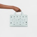 Shopper mediano Amaya azul claro TOUS MANIFESTO CUT - Imagen 6