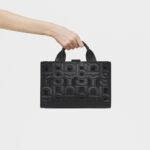 Shopper mediano Amaya negro TOUS MANIFESTO CUT - Imagen 5
