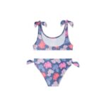 Bikini de niña Aqua azul marino - Imagen 2
