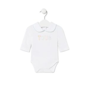 Body de bebé liso blanco