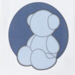 Camiseta de playa de niño Aqua azul celeste - Imagen 3