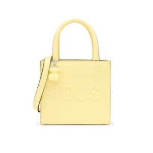 Bolso mini cube amarillo claro TOUS Brenda