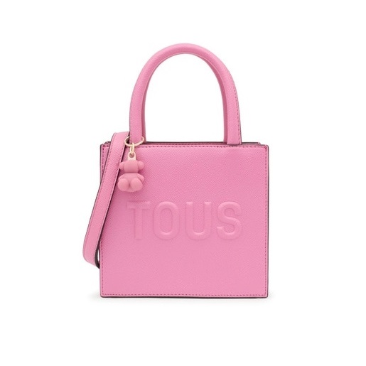 2002106613_00 Bolso mini cube rosa oscuro TOUS Brenda - Imagen 1