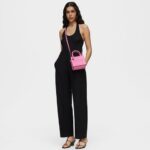 Bolso mini cube rosa oscuro TOUS Brenda - Imagen 5
