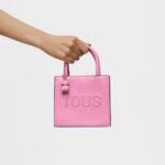 Bolso mini cube rosa oscuro TOUS Brenda - Imagen 6