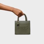 Bolso mini cube caqui TOUS Brenda - Imagen 5