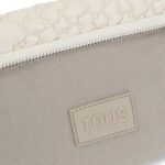 Bandolera pequeña beige TOUS Jane Puffy Bear - Imagen 3
