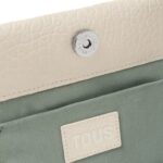 Bolso de hombro mediano beige TOUS MANIFESTO New - Imagen 3
