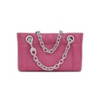 Bolso de hombro mediano fucsia TOUS MANIFESTO New