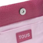 Bolso de hombro mediano fucsia TOUS MANIFESTO New - Imagen 3