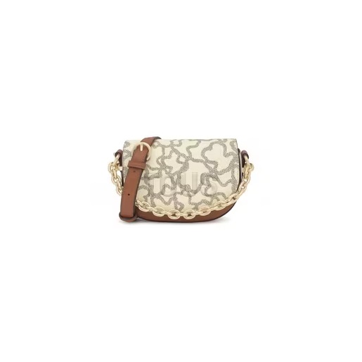 2002186843_00 Minibandolera medialuna camel y beige Kaos Icon - Imagen 1