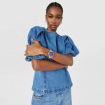 Reloj smartwatch con brazalete de acero y acero IP rosado T-Bear Connect - Imagen 4