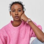 Reloj analógico de acero IPG rosa con zirconitas Gleam Fresh - Imagen 5