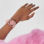 Reloj analógico de acero IPG rosa con zirconitas Gleam Fresh - Imagen 6