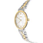 Reloj analógico con brazalete de acero y acero IPG dorado S-Band - Imagen 2