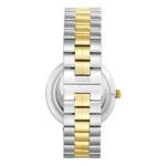 Reloj analógico con brazalete de acero y acero IPG dorado S-Band - Imagen 3