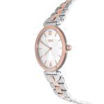 Reloj analógico con brazalete de acero y acero IPRG rosado S-Band - Imagen 2