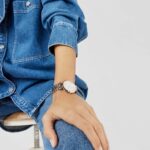 Reloj analógico con brazalete de acero y acero IPRG rosado S-Band - Imagen 5