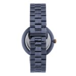 Reloj analógico con brazalete de acero IP azul y acero IPRG rosado S-Band - Imagen 3