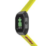Reloj smartwatch con correa de nylon y correa de silicona verde B-Connect - Imagen 3