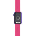 Reloj smartwatch con correa de nylon y correa de silicona fucsia T-Band - Imagen 3