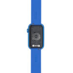 Reloj smartwatch con correa de nylon y correa de silicona azul T-Band - Imagen 4