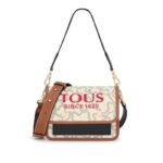 Bandolera pequeña Audree beige Kaos Icon