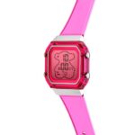 Reloj digital de policarbonato fucsia y acero D-BEAR Fresh - Imagen 2